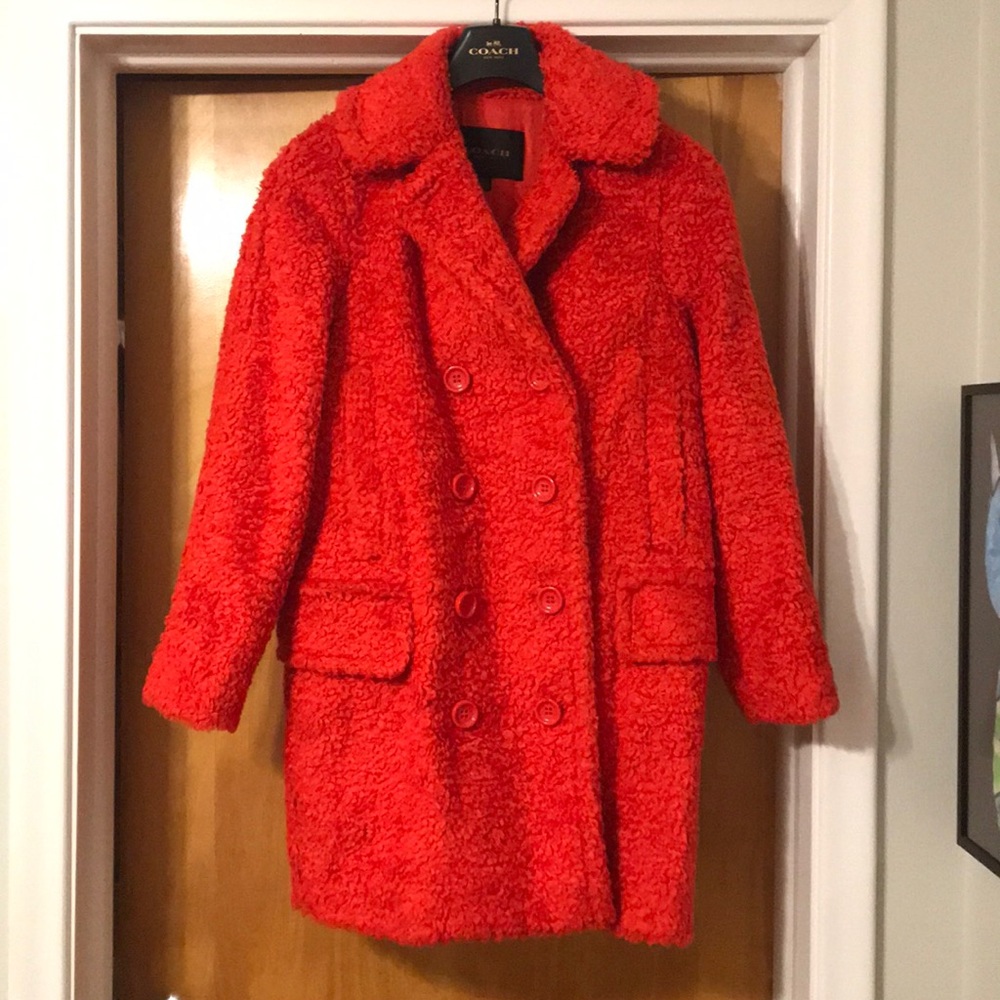 A beautiful Coach pea coat